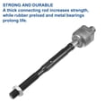 thumbnail image 7 of Unique Bargains 2 Pcs Front Inner Tie Rods Fit for Infiniti G35 2003-2007 for Nissan 350z 2003-2009 Black, 7 of 7