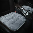 thumbnail image 4 of 1PCS Car Seat Cushion Luxury Plush Seat Covers for Front Car Seat Bottom,Seat Cushion Protector Universal Warm in Winter Works with Sedan SUV Pickup Minivan,20×19.8in, 4 of 7