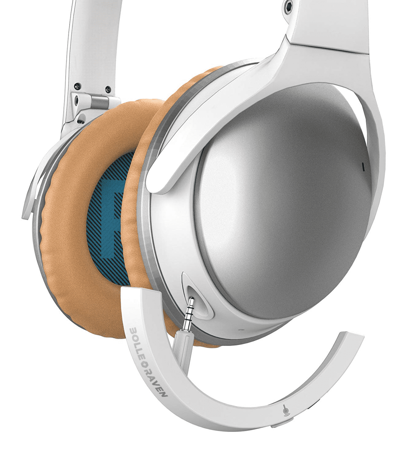 Bolle & Raven Wireless Bluetooth Adapter for QuietComfort 25 Headphones (QC25) White