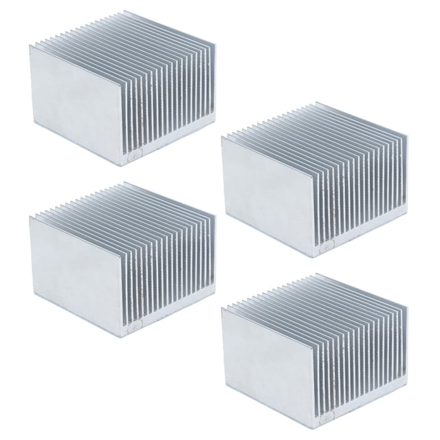 Heatsink Kit,4Pcs Cooling Fins Aluminum Heat Sink Electronic Heat Sink Enhanced Durability