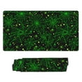 thumbnail image 2 of Kdxio Green Bright Web with Spiders Print Large Gaming Mouse Pad,Non-Slip Base,Water Resist Keyboard Pad for Gamer,Office & Home,29.5 x 15.8 in, 2 of 9