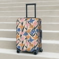 thumbnail image 6 of Fuzoiu Lilies Flowers Print Suitcase Cover,Washable Luggage Covers for Suitcase,Elastic Luggage Protector Cover,Scratch Resistant Travel Suitcase Covers-Medium, 6 of 7