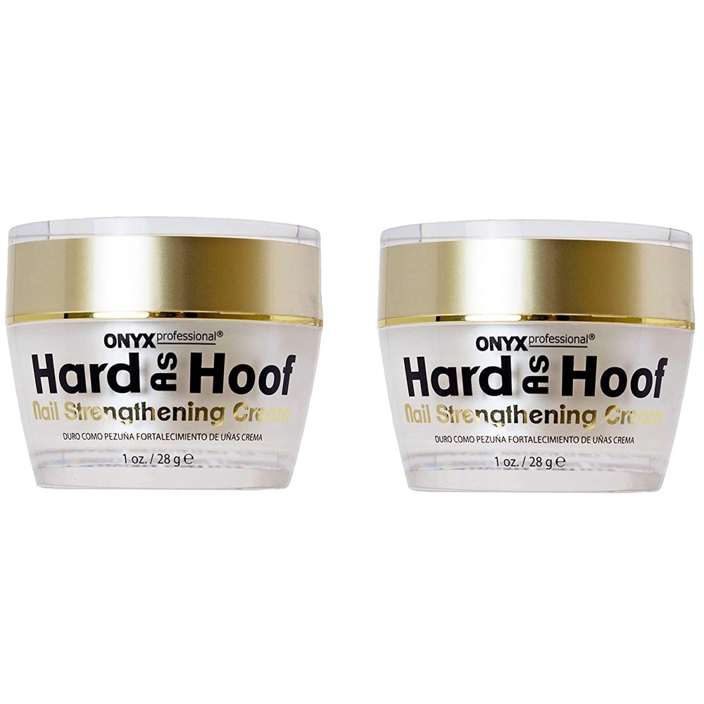 2 Pack Hard As Hoof Nail Strengthening Cream with Coconut Scent Nail