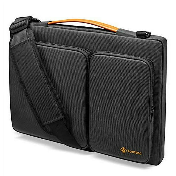 tomtoc Laptop Shoulder Bag for 14-inch MacBook Pro M1 Pro/Max 2021 A2442, 13.5-14.4 Surface Laptop Studio 2021/4/3, Surface Book 3/2/1, 360 Protective Case Fit Asus VivoBook/ZenBook 14, Acce