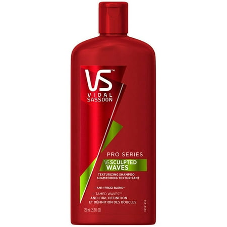 Vidal Sassoon Pro Series Waves Texturizing Shampoo, (Choose Your Size)