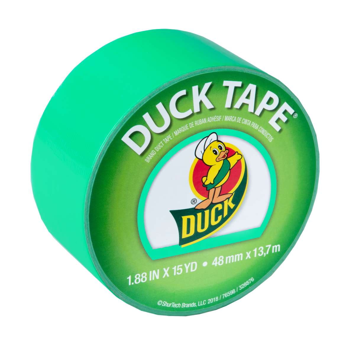 Duck Brand Fluorescent Mint Color Duct Tape, 1 Each - Walmart.com ...