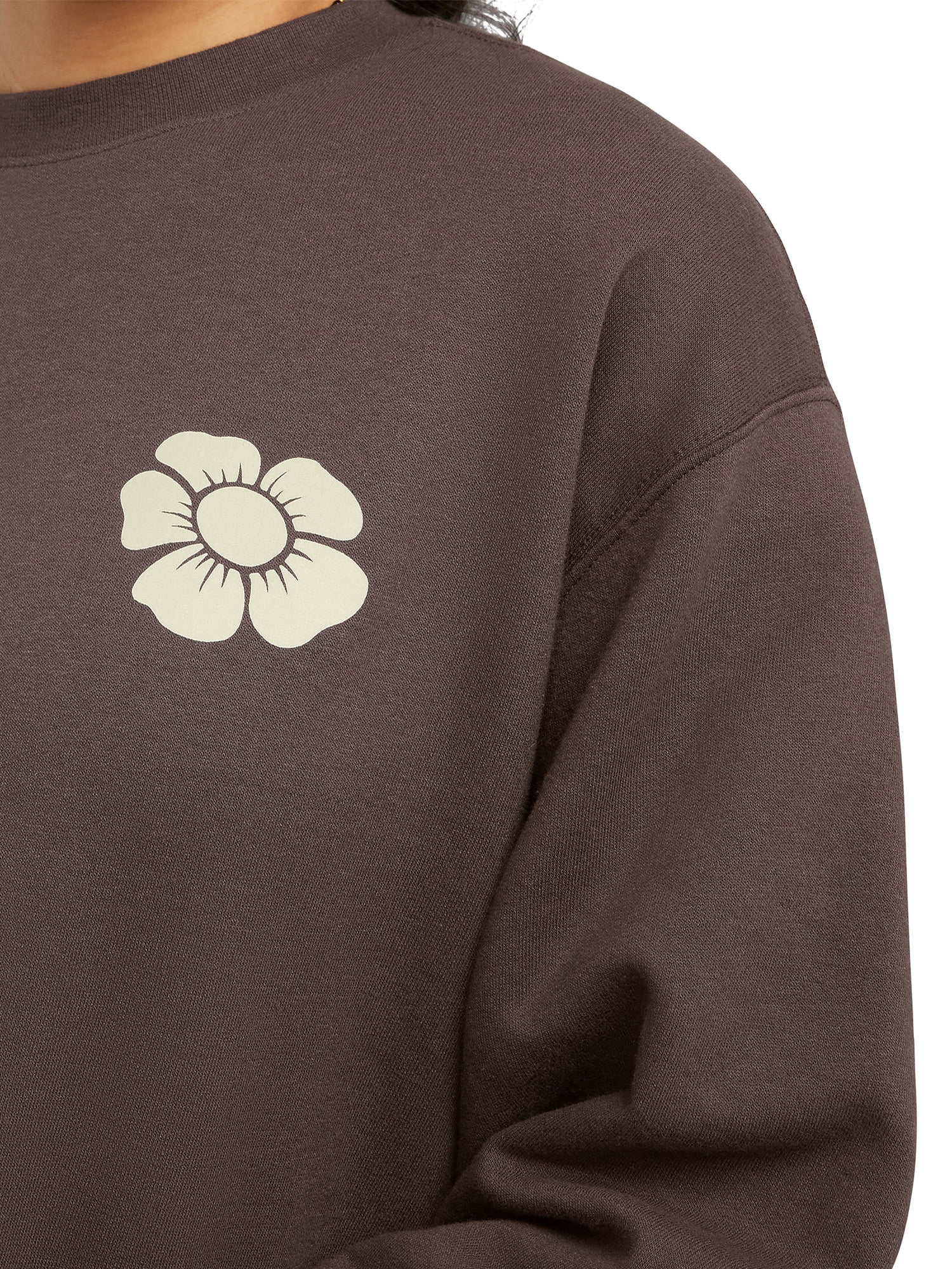 Hanes Originals Women's Dropped Shoulder Relaxed Fit Sweatshirt