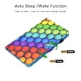 thumbnail image 4 of Allytech 10.5 Inch Tablet Case for Samsung Galaxy Tab S5e 10.5 Cover 2019 T720 T725 T727 Case, Smart Waterproof Slim Sleeve with Pencil Holder/Card Slot Kickstand Auto Sleep/Wake Cover,Balls, 4 of 8