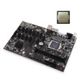 thumbnail image 2 of Sidaley Placa base de computadora de velocidad rápida DDR4 LGA1151 placa de minería 4 pines 24 pines puerto de alimentación piezas de actualización Kits de mantenimiento de impresoras No.02, 2 of 6