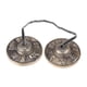 thumbnail image 1 of Cymbales à doigts en laiton faites à la main, cloches, instrument de musique religieux bouddhiste, 1 of 4
