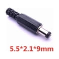 thumbnail image 3 of MYG 10x 2.1*5.5mm/2.5*5.5mmMale + Female Pair DC Power Plug Socket Connector, 3 of 4