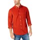 thumbnail image 1 of Club Room Camisa con botones de pana para hombre, naranja, grande, 1 of 1