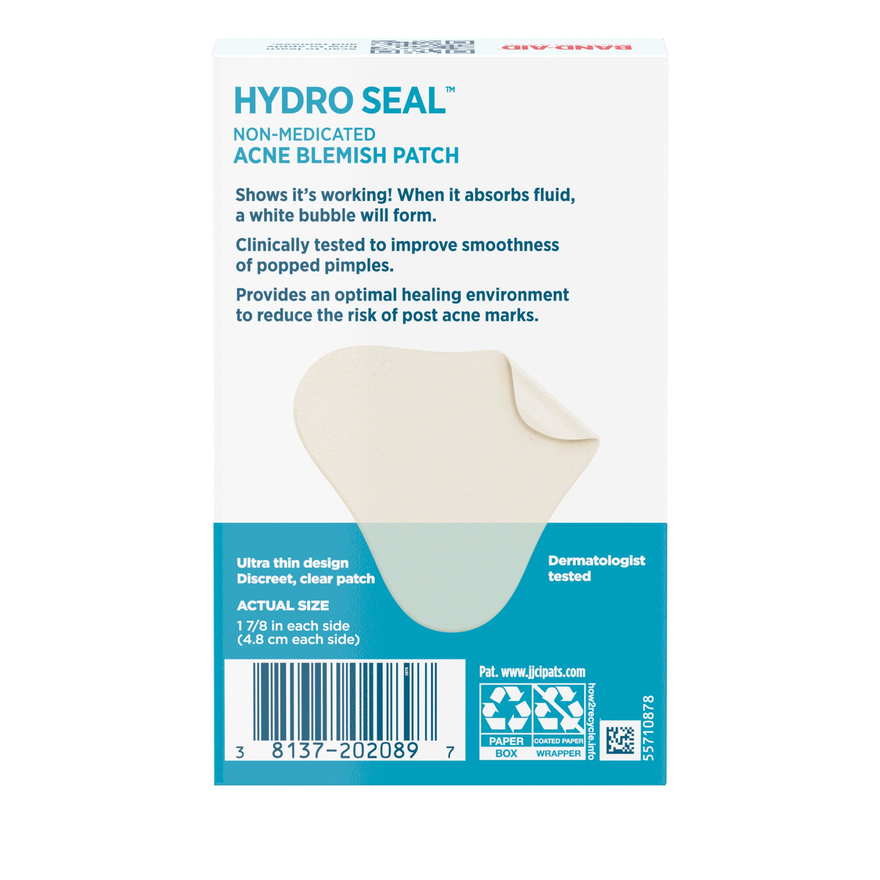 Band-Aid - Brandclub - Band Aid Brand Hydro Seal Non-Medicated 