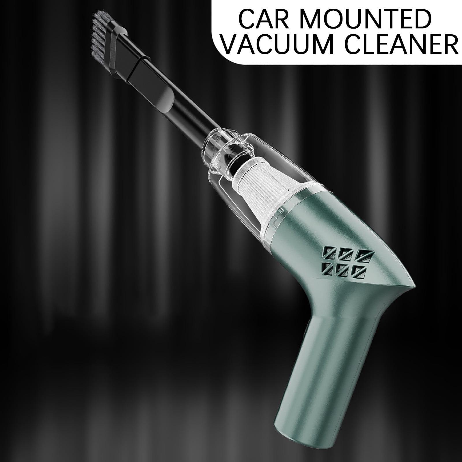 Wireless Handheld Car Vacuum Cleaner, High-Power Small Portable Automotive Suction Blower for Vehicle Interior Use, Multifunctional Mini Vacuum with USB Charging for Home Car Office Cleaning