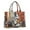 Spooky Halloween Scene, variant on Large Capacity Tote Bag,Spooky Halloween Pattern Handbag Fashion Luxury Tote Bag,15.7"x13"x 5.1" Inches,Laptop Compatible