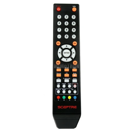 Original Sceptre 8142026670003C TV Remote Control E165BV(WV)-SS E168BV(WV)-SSE205BV-SMQCCE325BV-SR E328BV(WV)-SRX325BV-FSR X405BV-FSRX505BV-FSRU505CV-UMR U508CV-UMKRU550CV-UM08RU650CV-UMRU750CV-UMR