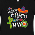 thumbnail image 4 of Inktastic Happy Cinco de Mayo- Sombrero, Cactus, Flowers Boys or Girls Toddler T-Shirt, 4 of 5