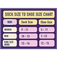 thumbnail image 3 of Yacht & Smith King Size Cotton Diabetic Crew & Ankle Socks, Big & Tall Mens Diabetes Sock, Bulk Value Pack, 3 of 3