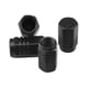 thumbnail image 5 of 4 tapones universales para válvulas de neumáticos, totalmente sellados y a prueba de fugas, para coche. Negro, 5 of 9