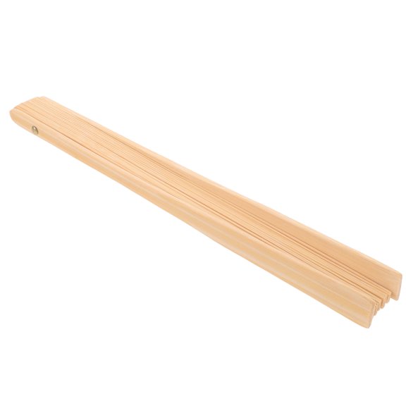 Masteelf Japanese Fan Frame DIY Traditional Frame Bamboo Handheld Fan Making Frame Hand Fan DIY Hollow Frame Fan Making Material