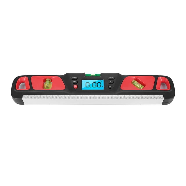 360 degree Level LED Display for Woodworking Carpenter Renovation Sunnimix Inclinómetro de nivel
