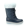 thumbnail image 2 of totes Shirley Tall Girls' Winter Boots Color: Dress Blue Cool Blue Size: 1, 2 of 5