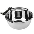 thumbnail image 1 of Tebru Stainless Steel Hanging Food Water Bowl Feeder for Cat Pet Dog Puppy Crate Cage, Food Water Bowl, Food Water Bowl Feeder, 1 of 8