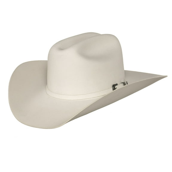 Resistol Men's 2X Pageant Wool Felt Cowboy Hat White 7 3/4