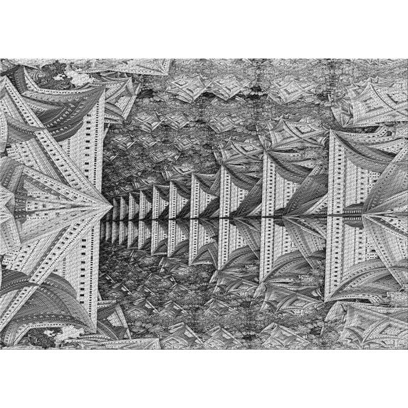 Ahgly Company Machine Washable Indoor Rectangle Transitional Silver Gray Area Rugs, 8' x 12'