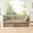 thumbnail image 2 of 2-Seater Corduroy Sofa with Sponge Filling / Enjoyable Seating for Leisure, 2 of 5