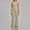 Vert, variante sur Top-kevin Ensembles d'Entraînement pour Femmes 2 Pcs Bretelles Spaghetti Crop Top Pantalon Droit Yoga Tenues de Yoga Pilates