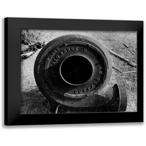 Koetsier, Albert 14x12 Black Modern Framed Museum Art Print Titled - Buffalo Forge