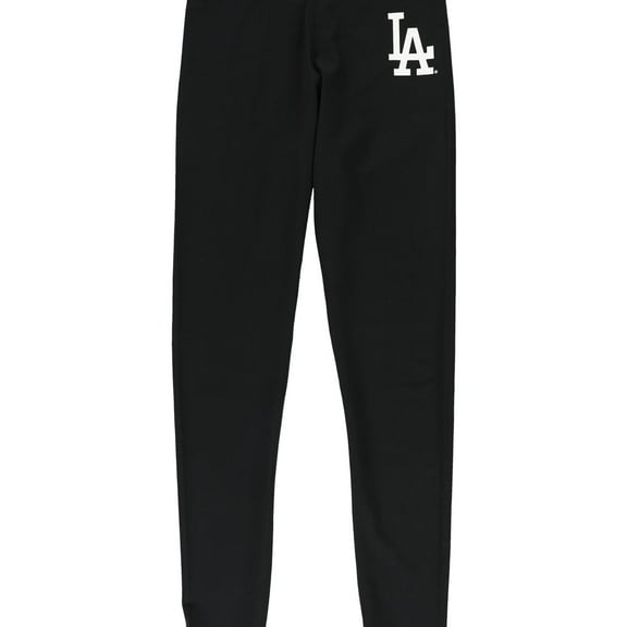 Touch Womens LA Dodgers Compression Athletic Pants, Black, Medium