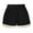 Black, variant on gbyLJF Women‘s Shorts 2024 Summer Cute Lace Trim Shorts Elastic Waist Shorts with Pockets Drawstring Casual Shorts Black S