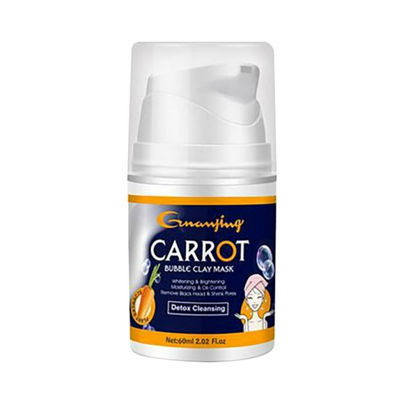 Limpiador facial HUOGUO Zanahoria Bubble Mud 60 ml
