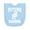AE-Light Blue, variant on Inktastic Future Barber Stylist Newborn Bib