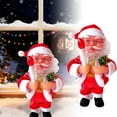 thumbnail image 1 of 1pc Christmas Light Up Santa Indoor Decorative Figurine, 1 of 8