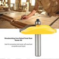 thumbnail image 4 of 1/2in Shank Woodworking Cove Raised Panel Router Bit Door Milling Cutter, 4 of 4