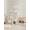 Cream White, variant on LEDREM 56.3" Multi-Cat Tree Tower - 4 Scratching Posts, 2 Plush Perches & Hammock, Easy Assembly, Light Gray