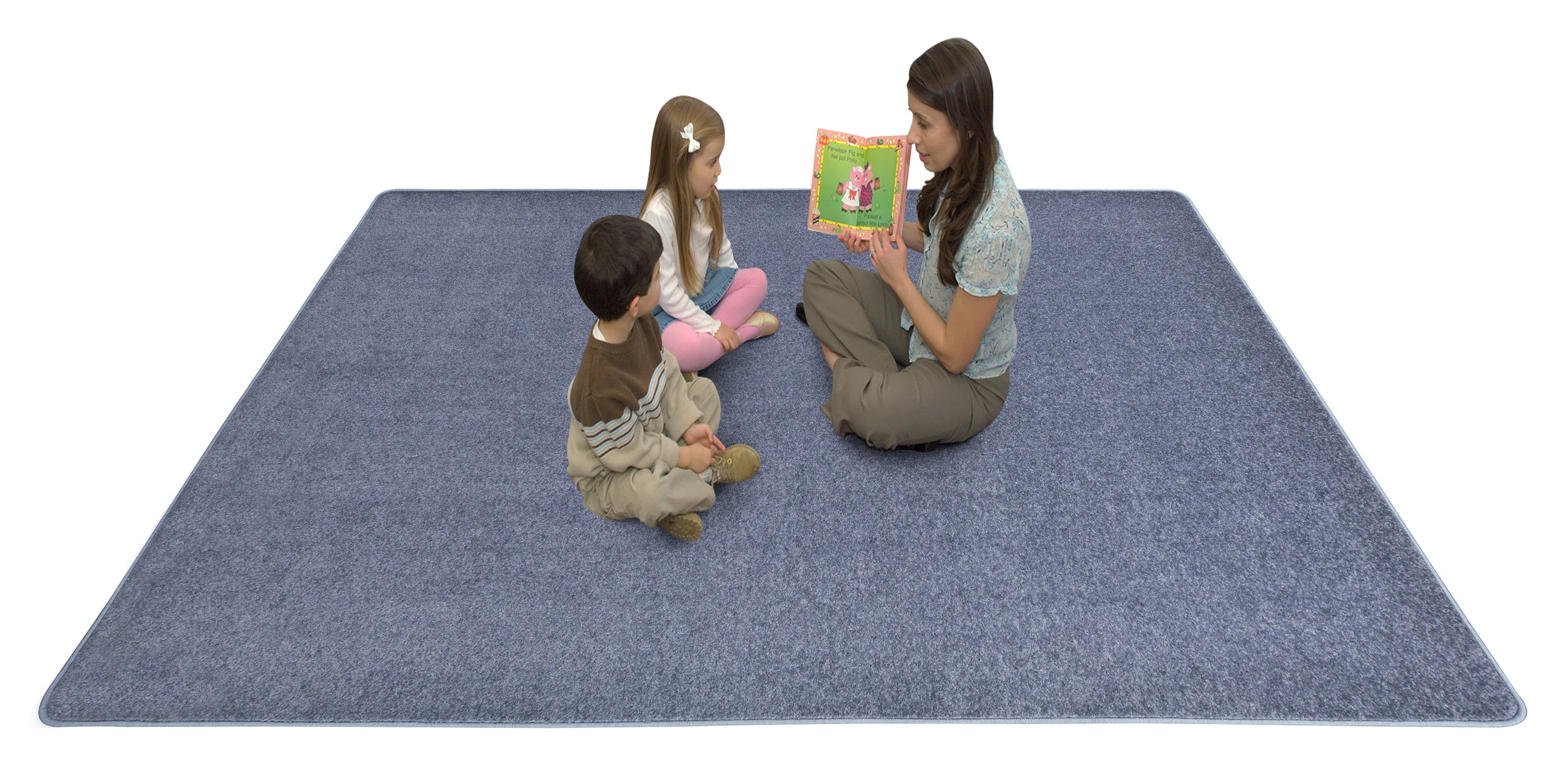 Endurance 6' x 6' Area Rug in color Glacier Blue