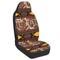 thumbnail image 2 of POLERO Southwestern Geometric, Protective Elastic Car Seat Cushion Waterproof Car Seat Covers for Front Seats for Automobile, 2 of 12