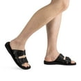 thumbnail image 2 of Barnabas - Leather Double Buckle Sandal - Mens Sandals, 2 of 5