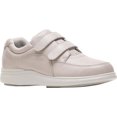 thumbnail image 1 of Women's Hush Puppies Power Walker II Two Strap Sneaker Dove Full Grain Leather 6.5 M, 1 of 6