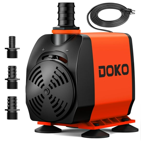 Bomba de agua sumergible DOKO 800GPH 60W para estanque y acuario