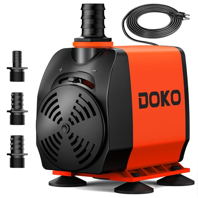 Bomba de agua sumergible DOKO 800GPH 60W para estanque y acuario