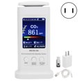thumbnail image 1 of ECO-16 Pantalla a color Detector de CO2 Monitor de calidad del aire Monitor de temperatura y humedad Enchufe AC100-240VUS, 1 of 10