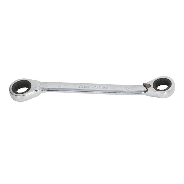 Llave de doble punta resistencia al deslizamiento profesional Llave de acero de vanadio Engranaje de 72 dientes de alta resistencia para cocina para maquinaria para el hogar ANGGREK Otros