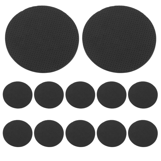 unbranded 50Ud Protectores Para Muebles De Eva Negros Antideslizantes Para Sillas Mesas Y Taburetes En Hogar