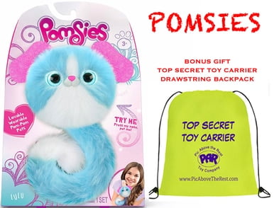 pomsies plush interactive toys