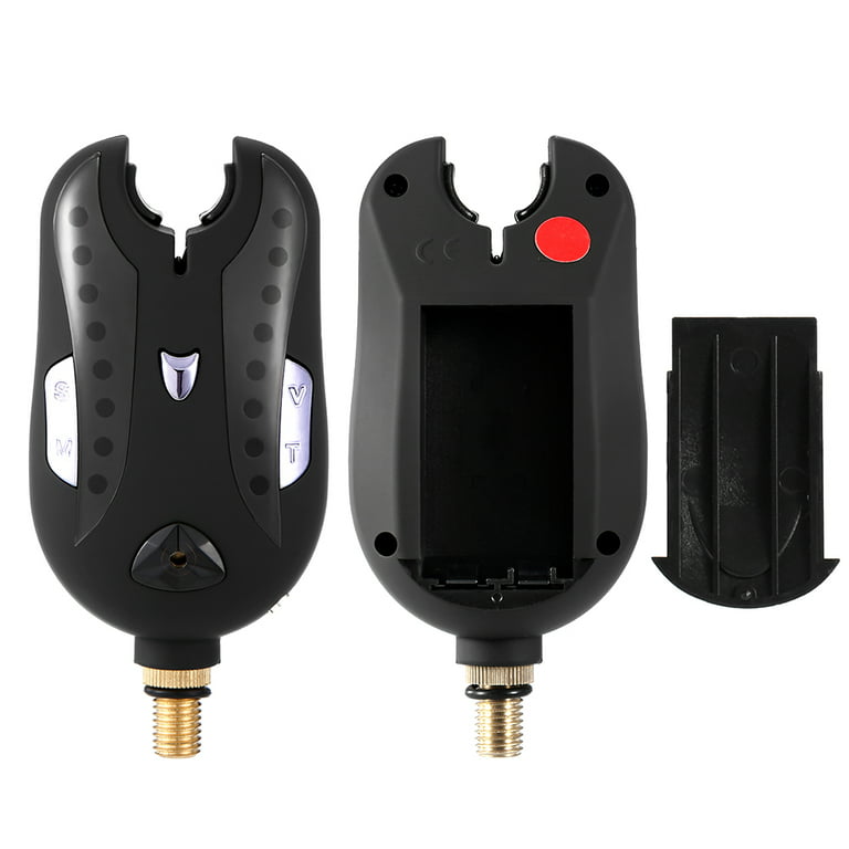 Lixada Wireless Digital Fishing Alarm Fishing Bite Alarms Set Fishing  Receiver Sound Alert Kit Led Alarm Indicator with Portable Case